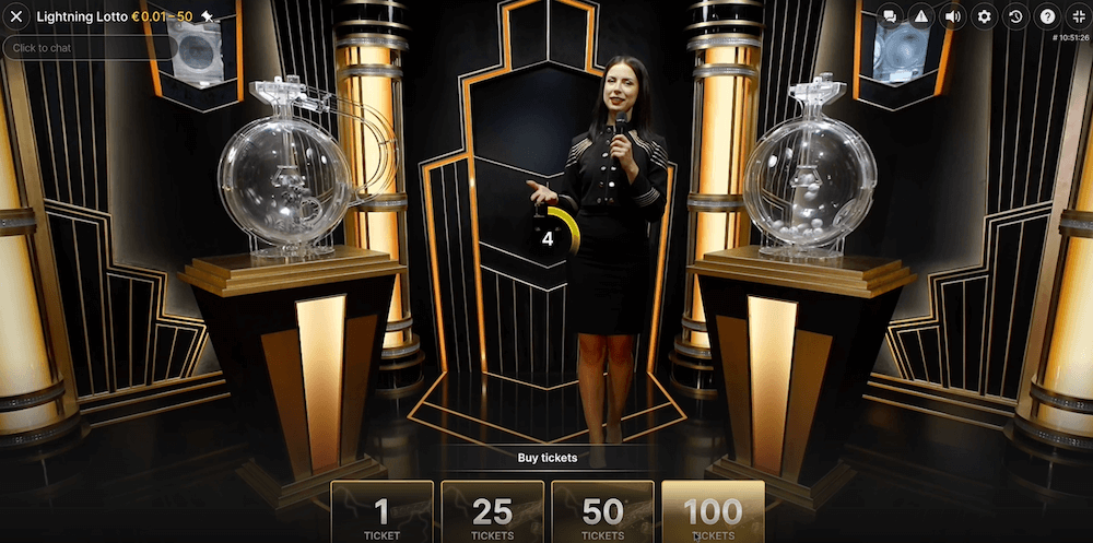 Lighting Ball Live Casino Game