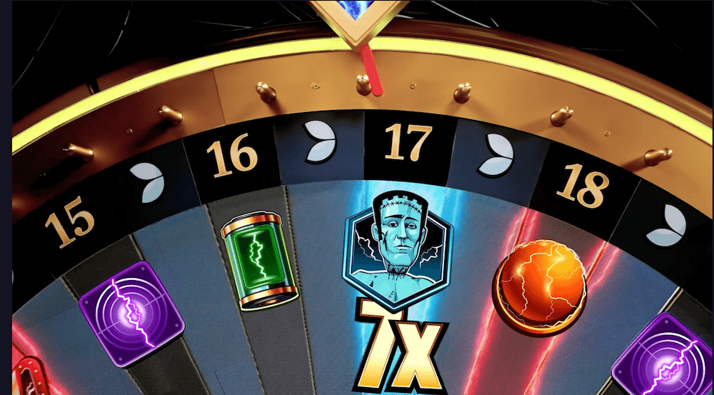 Lightning Storm Live Bonus Wheel