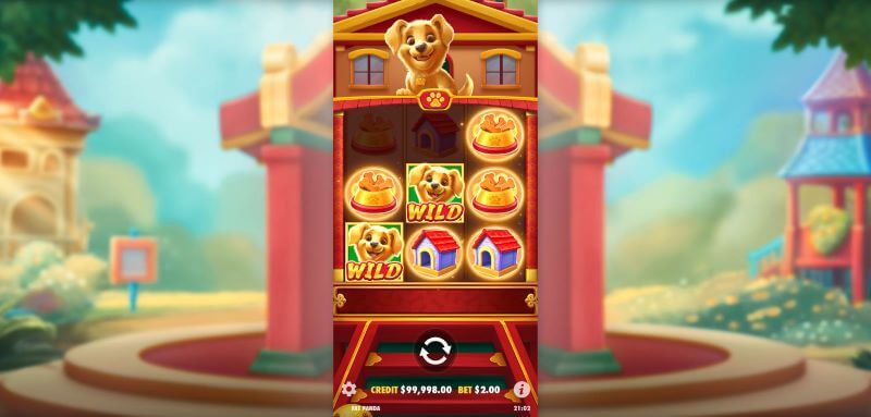 Lucky Dog slot wild symbols
