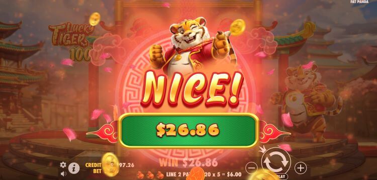 Lucky Tiger 1000 big win