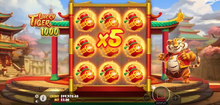 Lucky Tiger 1000 multipliers