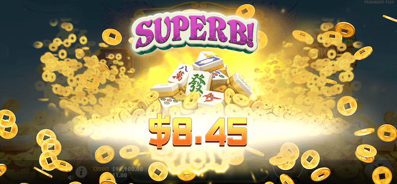 Mahjong Wins Super Scatter big win