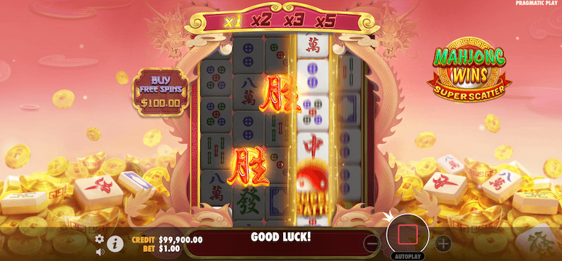 Mahjong Wins Super Scatter scatters