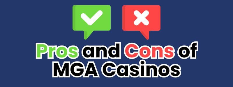 Pros and cons of Malta casino sites