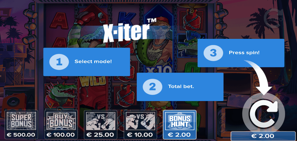 Man vs Gator bonus buy