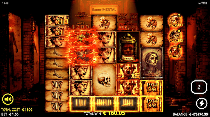 Mental 2 Experimental spins feature