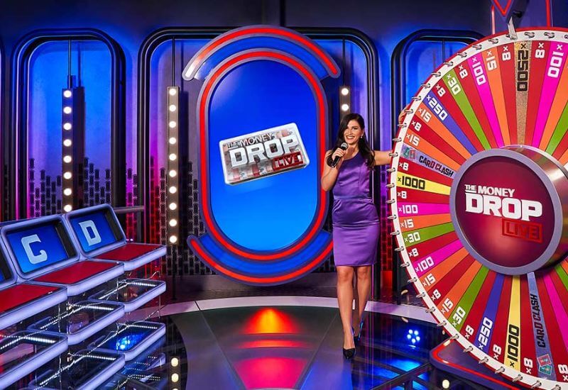 Money Drop live casino game