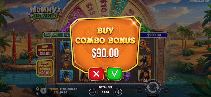 Mummy's Jewels bonus buy