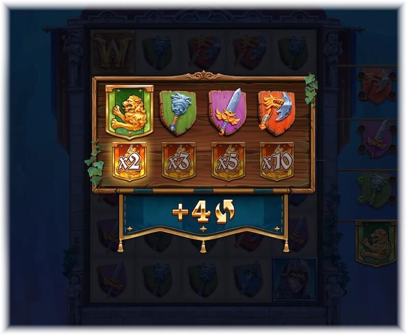 Regal Knights special symbols
