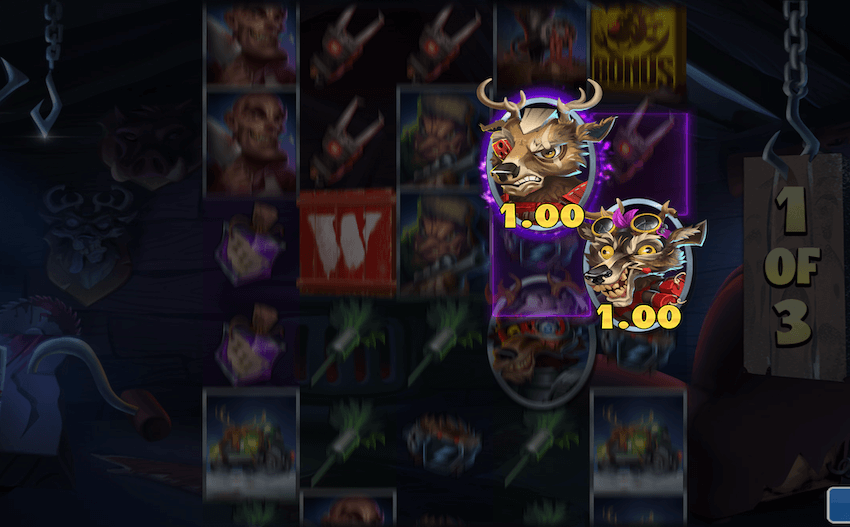Reindeer Royale special feature during free spins