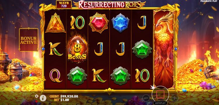 Resurrecting Riches free spins trigger