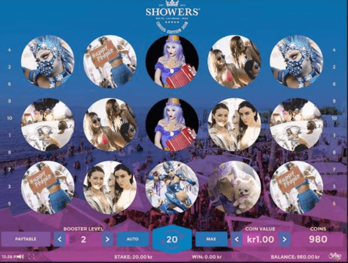Showers is a top slot by Spigo