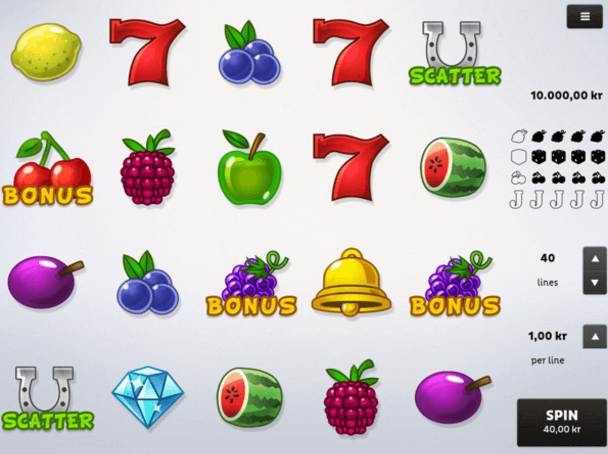 Spigo's best slots include the release Fruits