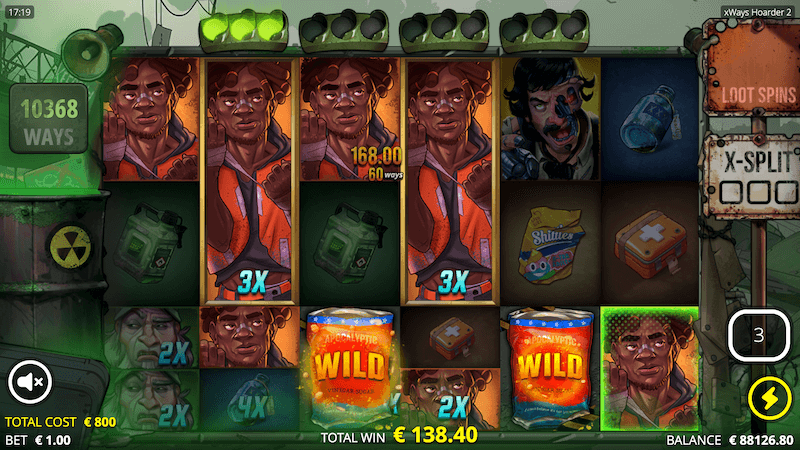xWays Hoarder 2 plunder spins