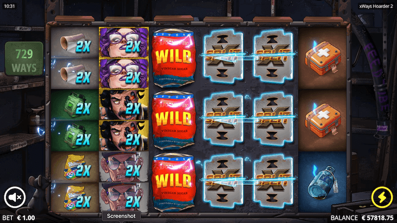xWays Hoarder 2 xplit nudge
