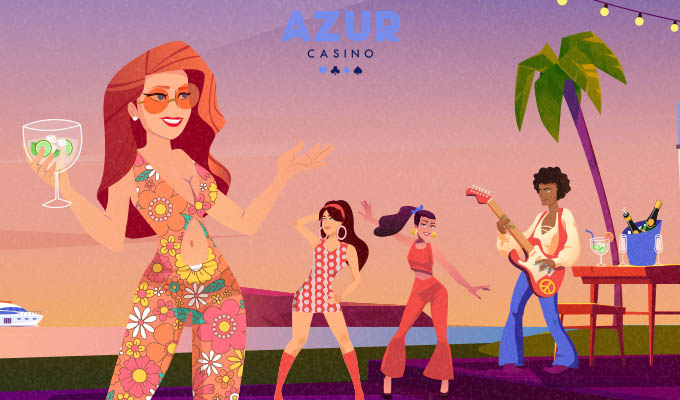 Interface de Azur Casino