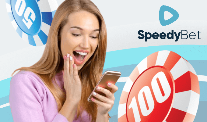 Interfaz de SpeedyBet en móvil
