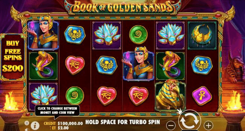 Book of Golden Sands by Pragmatic Play