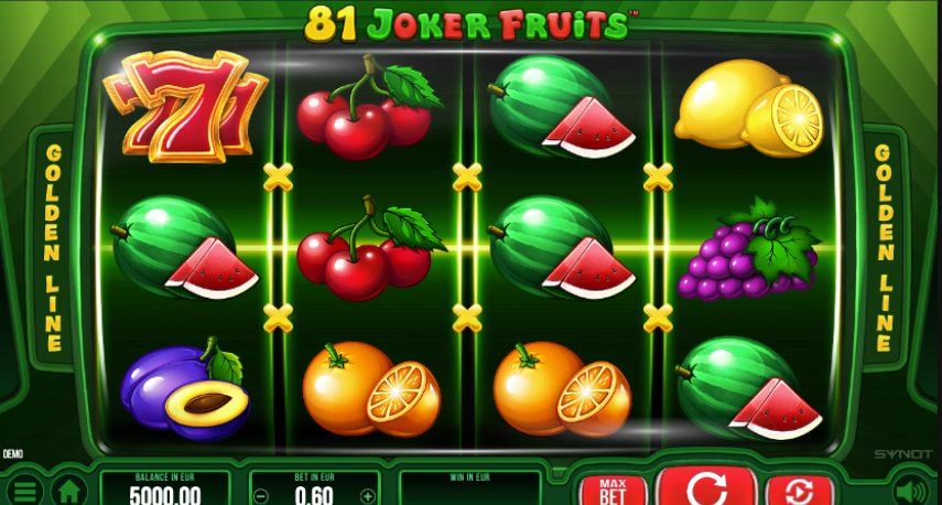 81 Joker Fruits by SYNOT Games