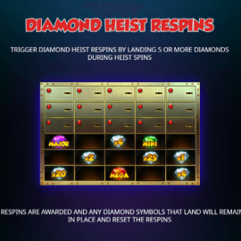 Diamond Heist Hold and Win screenshot