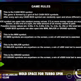 Cash Box screenshot