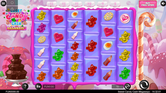 Sweet Candy Cash Megaways Slot Review + Free Demo 🎰