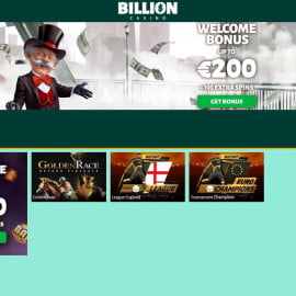 Billion Casino screenshot