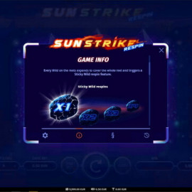 Sunstrike Respin screenshot