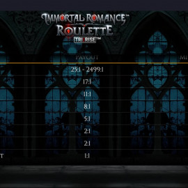 Immortal Romance Roulette screenshot
