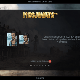 Duel Of The Dead Megaways screenshot