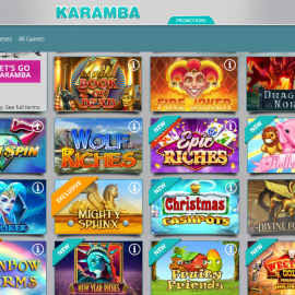 Karamba Casino screenshot