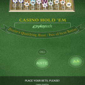 Casino Hold’em screenshot