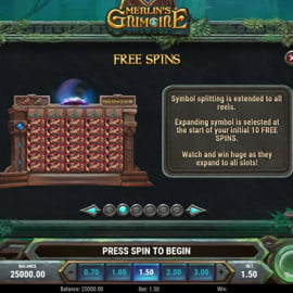 Merlin's Grimoire screenshot