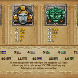 Aztec Idols screenshot