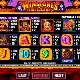 Winstones Resort & Casino screenshot