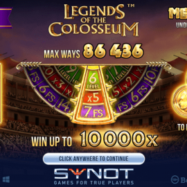 Legends of the Colosseum Megaways screenshot