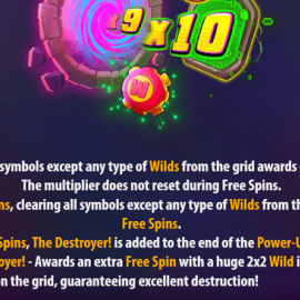 Warp Wreckers Power Glyph screenshot