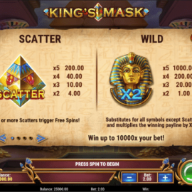 King's Mask screenshot