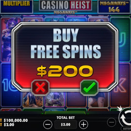 Casino Heist Megaways screenshot