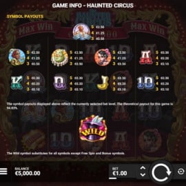 Haunted Circus screenshot
