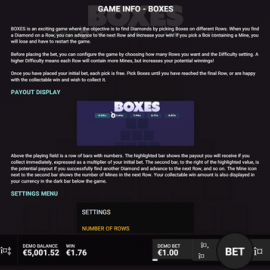 Boxes screenshot