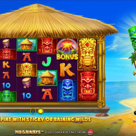 Tiki Hut Megaways screenshot