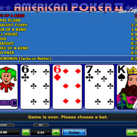 American Poker II screenshot