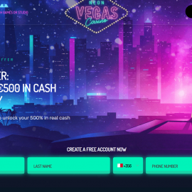 NeonVegas Casino screenshot