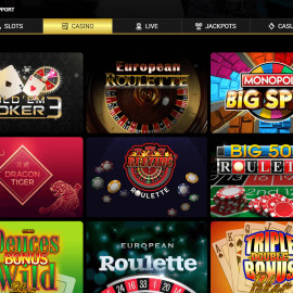 MrVegas Casino screenshot