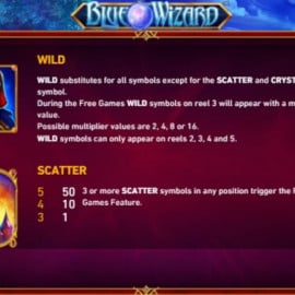 Blue Wizard screenshot