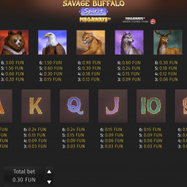 Savage Buffalo Spirit Megaways screenshot