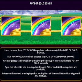 Rainbow Riches Pots of Gold screenshot