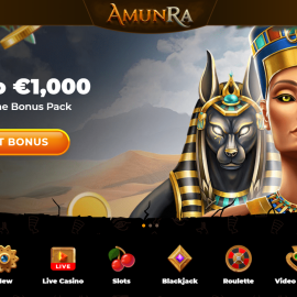 Amunra Casino App Interface