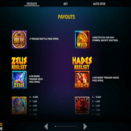 Olympus Raging Megaways screenshot